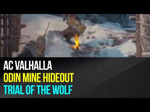 Assassin's Creed Valhalla - Odin Mine Hideout - Trial of the Wolf