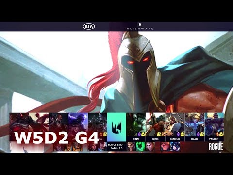Misfits vs Rogue | Week 5 Day 2 of S9 LEC Spring 2019 | MSF vs RGE W5D2