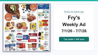 Fry's Weekly Ad (7/1/26 - 7/7/26) Best Deals