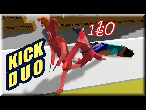 Kick Duo9! Taekwondo & Jester vs Every Faction 2v1 - Totally Accurate Battle Simulator TABS