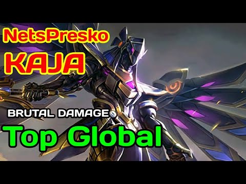 GAMEPLAY KAJA |•| TOP GLOBAL KAJA |•| NetsPresko -Mobile Legends (EPIC COMEBACK)
