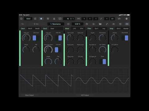 VAPoly Demo4 - Generate Sine Wave