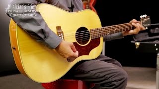 Video thumbnail for Gibson J-50 VOS Antique Wide X Acoustic-Electric Guitar by Musician's Friend