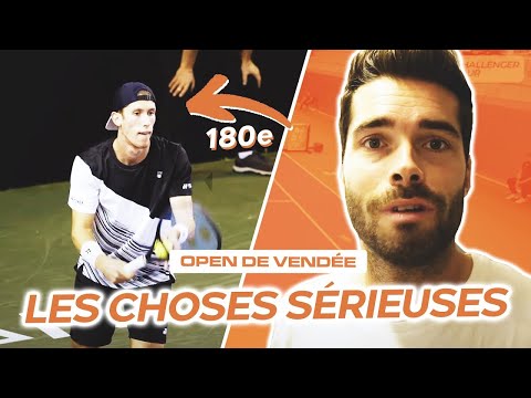 Ça chauffe contre le 180e mondial dans le tableau final du Challenger de Mouilleron