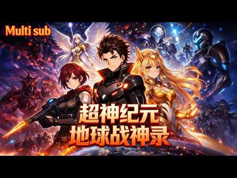 MULTISUB💥💥外星入侵地球危在旦夕！超神学院集结超能力者，热血守护家园太好磕！【超神纪元：地球战神录】 # 热血#科幻 #超神学院#漫剧 #一口气看完
