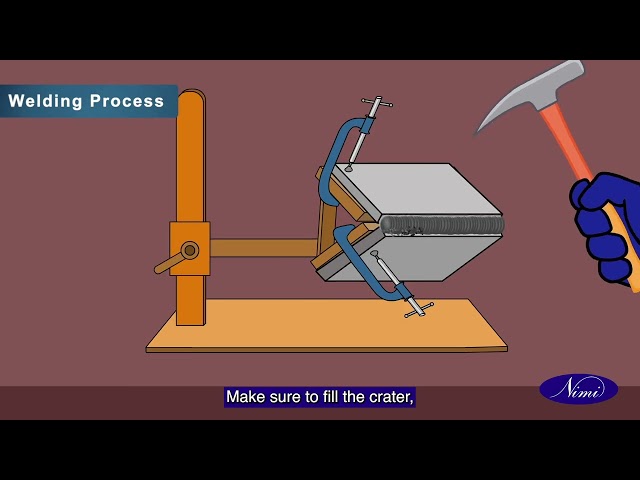 10mm M.S steel - corner joint horizontal position