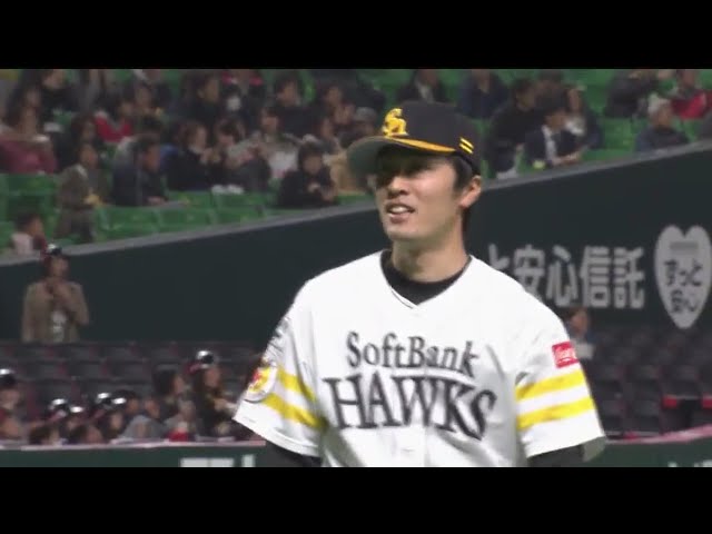 【4回表】ホークス・和田 4回無失点で開幕へ向け順調な仕上がり!! 2017/3/9 H-F