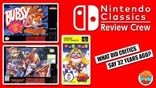 1990s Critics Review Bubsy, Mario & Wario and Fatal Fury 2 Special on Super NES (Nintendo Classics)