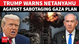 'Don't F**K Up Again!': Trump Shoots Big Gaza Warning To Netanyahu As Hamas Okays 'Historic' Plan