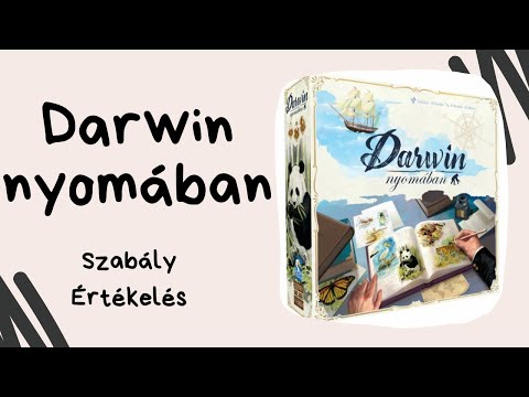 Ez volt az Év játéka-díj jelölt? Darwin nyomában társasjáték játékbemutató és szabályismertető - Társasozz Okosan!