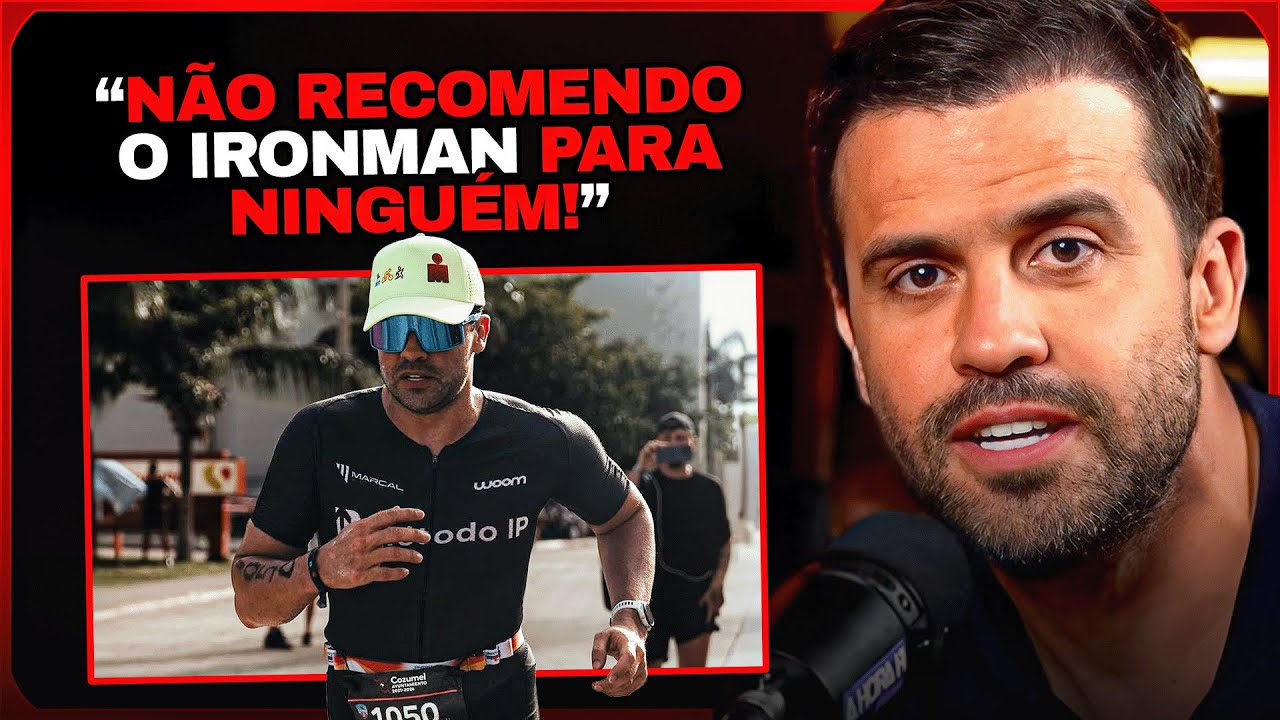 Pablo Marçal e Marcos Paulo contam COMO FOI FAZER O IRONMAN.