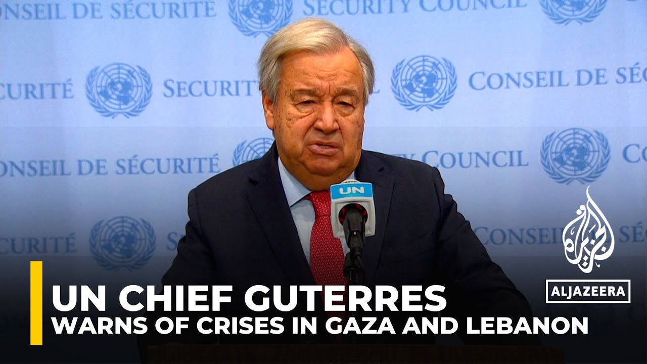 ‘The Middle East is a powder keg with many parties holding the match’, UN chief warns