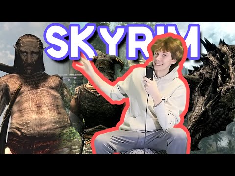 I Tried Playing Skyrim For The Very First Time... In 2024