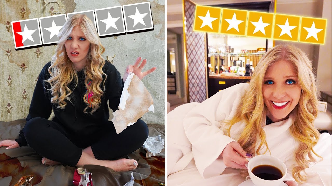 WORST Reviewed Hotel vs BEST Reviewed Hotel! *disgusting*