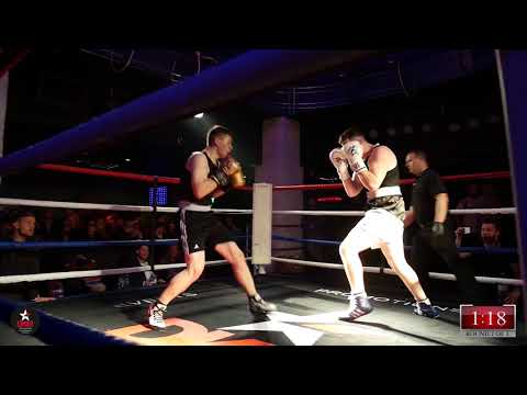 Mickey Garvey v Maximillian Nopples - Charity Fight Night - Round 5 - Sat 24th March 2018 - Kingston