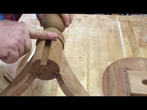 Fine Wood Making Masterpiece- Tilt Top Table Item #121