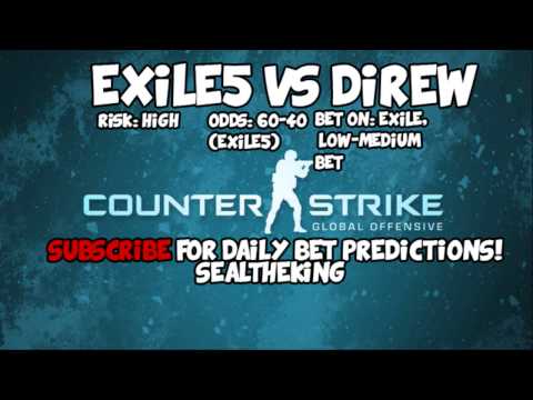 BET PREDICTIONS Exile5 vs Direw CSGO 04.07.15 BO1