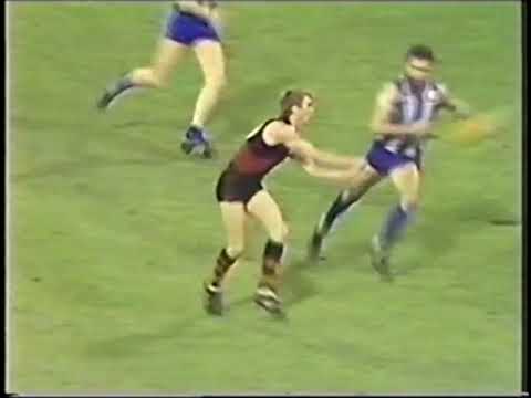 North Melbourne vs Essendon Rd 10 1986
