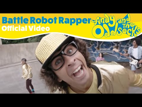 Andy and the Odd Socks - Battle Robot Rapper (Official Video)