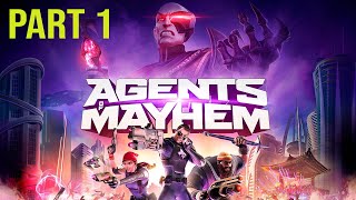 Agents of Mayhem [PC] - Walkthrough (FILIPINO) | Part 1 [1080p] [60fps]