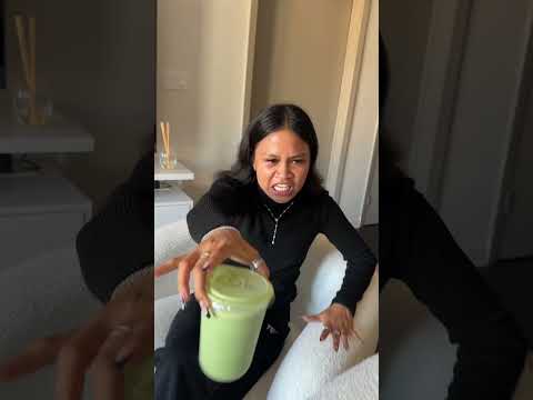 Just drink the matcha 🙄