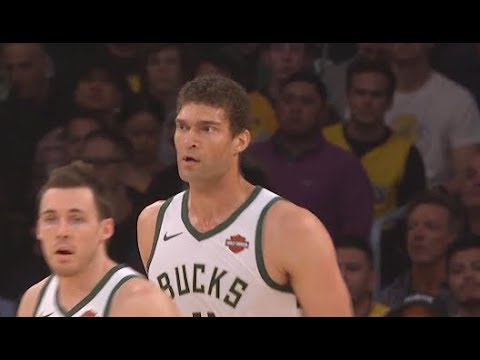 Brook Lopez Highlights vs Lakers RS19G62 - 11 Pts, 2 Blks (01.03.19)