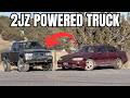 Building The Ultimate Toyota Street Truck 2JZ Swap