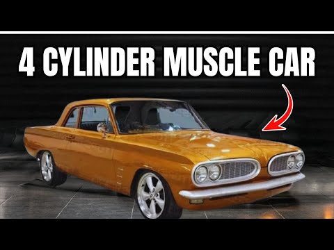 America's Rare FORGOTTEN 4 Cylinder Muscle Car   The 1961 1963 Pontiac Tempest