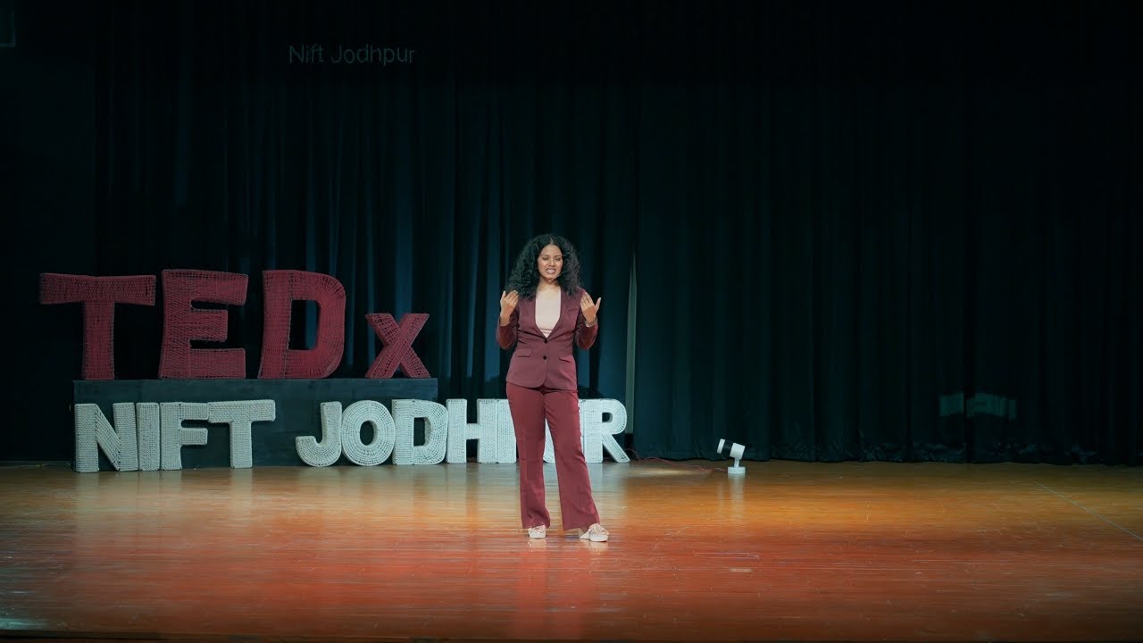 The Science of belief: How I sang my way to bigger stages | Anwesha Dattagupta | TEDxNIFT Jodhpur