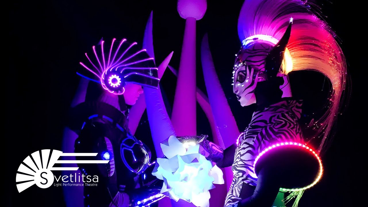 Promotional video thumbnail 1 for SVETLITSA — LED Performers, Dance Shows & Interactive Entertainment