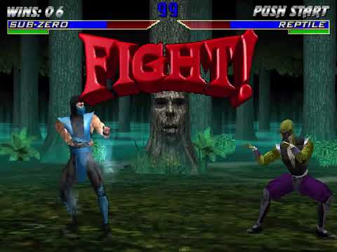 Mortal Kombat 4 (MK Legacy Kollection) - Sub-Zero Playthrough
