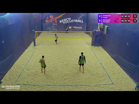 00:30 O.Haidarenko / O.Yurtov - A.Kotelenets / A.Yermakov | Winners Beach Volleyball