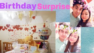 Birthday surprise for my husband❤