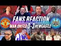 MAN UNITED FANS REACTION TO MAN UNITED 0-3 NEWCASTLE | CARABAO CUP