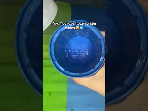 Tag lol someone who loves eating Ice❄️🧊 #asmr #ice #iceeating #icecubes #summer