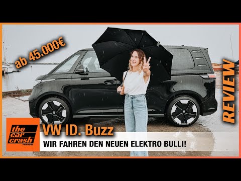VW ID. Buzz im Test (2022) Wir fahren den NEUEN Elektro Bulli! 🚐 Fahrbericht | Review | Reichweite