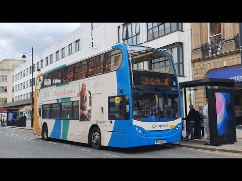 Sounds Decent: Route 1 | NK58FNE/19440 - Stagecoach North East: Dennis Trident 2/ADL Enviro 400