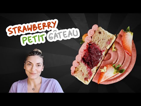 Strawberry & White Chocolate Petit Gâteau