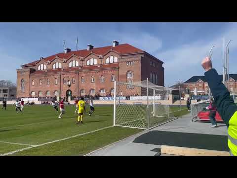 B.93 TV: Frederik Høgh scorer til 2-0 mod HIK efter en konge assist fra Emmanuel Guide