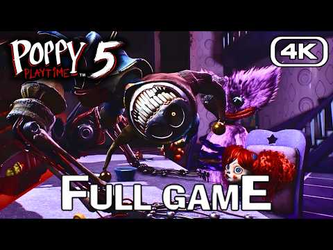 Poppy Playtime 5 - FULL GAME Walkthrough (4K 60FPS) No Commentary