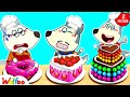 Me Vs Grandma Cooking Challenge Food Battle By Wolfoo Kids Stories About Wolfoo Family