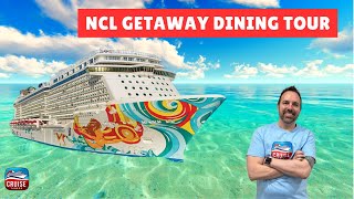 NCL Getaway Dining Tour