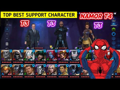 All Support Characters Guide 2022 Marvel Future Fight - MFF HINDI INDIA