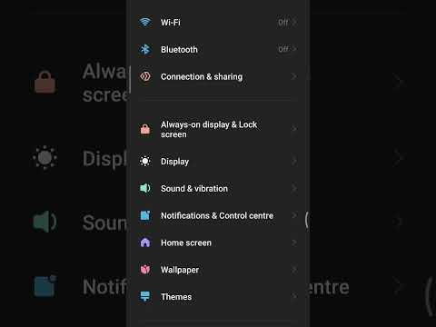 #how do enable #quick ball Xiaomi 11i #5g