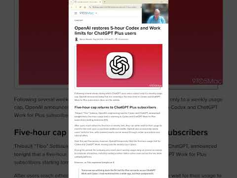 OpenAI restaure la limite de 5 heures sur Codex, merci qui ?
