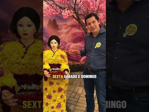 FLORES, MORANGOS E CULTURA JAPONESA: UMA FESTA INESQUECÍVEL EM ATIBAIA! 🌸🍓