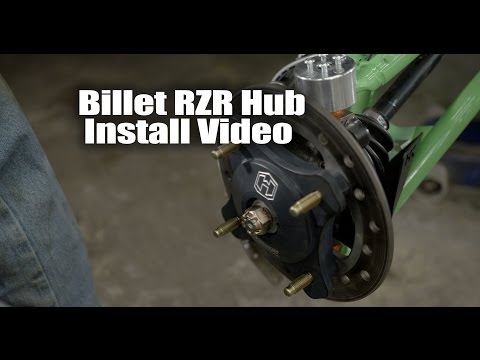 Billet RZR Hub Install