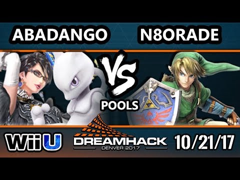 DHDEN17 Smash 4 - LG | Abadango (Bayonetta, Mewtwo) Vs. N8orade (Link) - Wii U Singles Pools