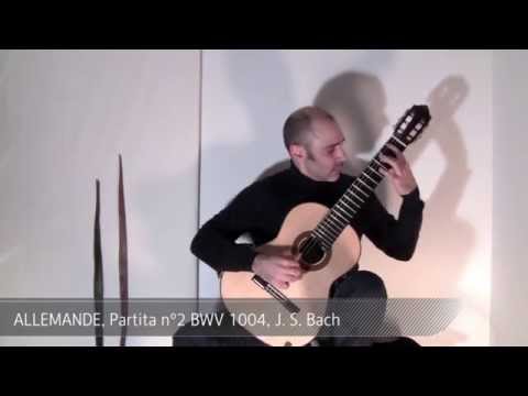 ALLEMANDE /COURANTE , BWV 1004, Partita II -  J.S. Bach | André Madeira - Big Guitar XIII