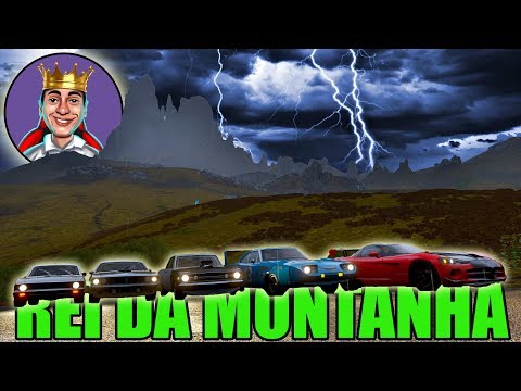TURCÃO BEBÃO NO REI DA MONTANHA DE MUSCLE CAR - FORZA HORIZON 4 ONLINE - GAMEPLAY